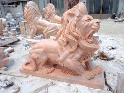 歐式石獅、石雕獅子、麒麟與墾荒牛 經典動物雕塑的藝術與匠心